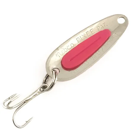 Nebco Pixee UV Cuillère, Nickel Martelé / Rose, 4.5g, Cœur UV, #6369