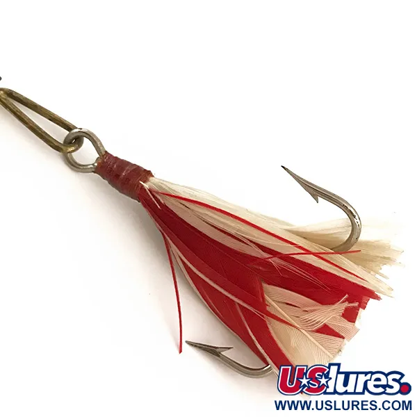 G.M. Skinner Willow leaf spoon, Cuivre/Rouge, 25g, Plumes, #6370