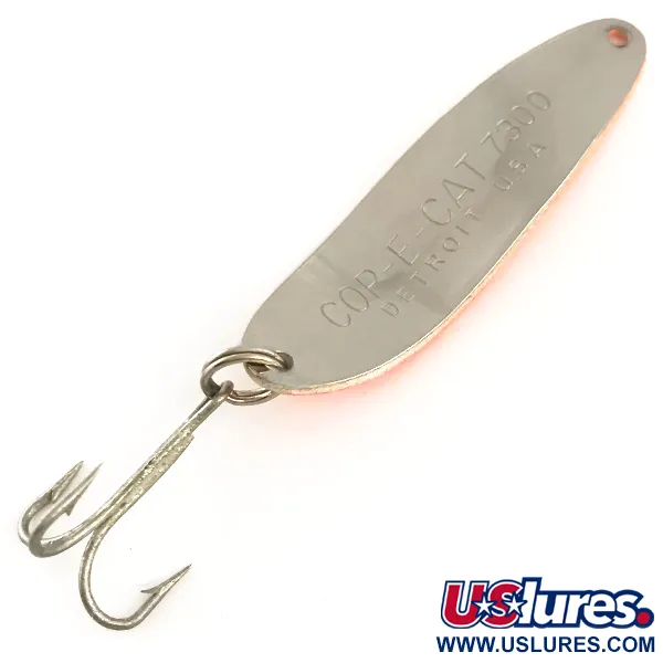 Cuillère Dardevle Cop-E-Cat 7300 Glow, Orange/Crème, 10g, Glow, #6376