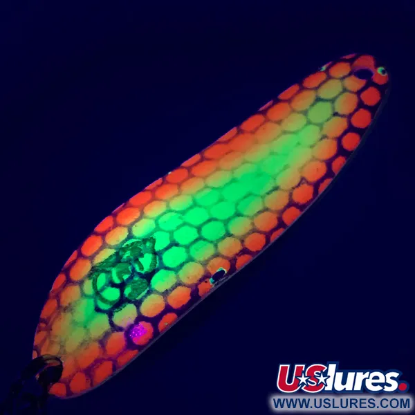 Dardevle Cop-E-Cat 7300 UV Ondulante, Jaune/Orange, 10g, UV Glow, #6377