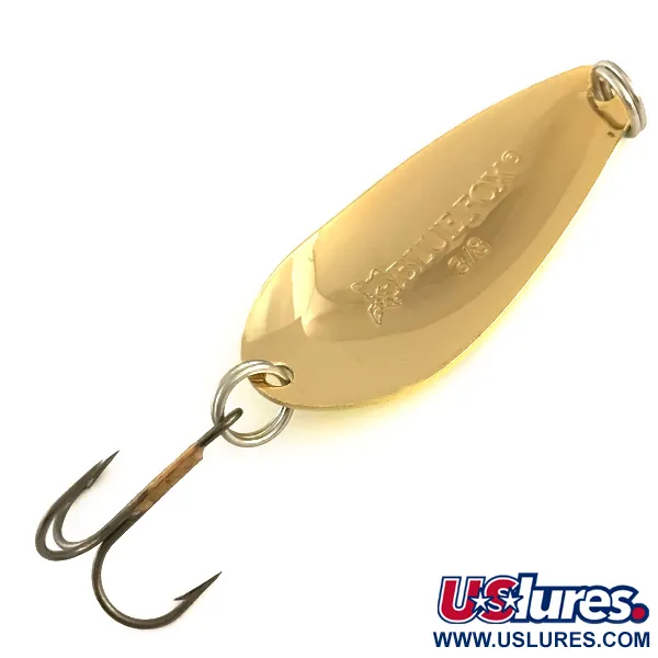 Blue Fox Strobe Tear Drop Cuillère, Five of Diamonds, 11g, #6398