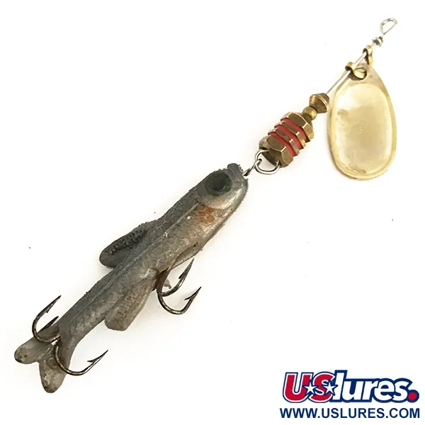 Mepps Comet Mino 1 Cuiller, Argenté, 4,6g, Hameçons doubles, #6406