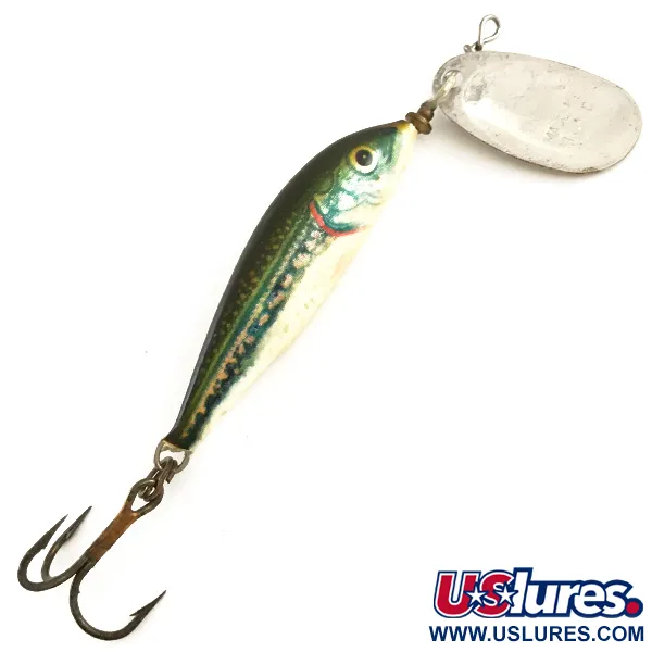 Blue Fox Vibrax Minnow Spin 2 Cuiller, Argent / Truite, 7g, #6410