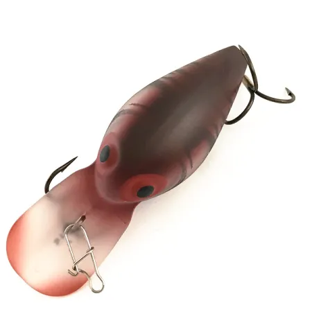 Storm Wiggle Wart Phantom Crankbait, Rouge Foncé, 11g, Bavette, #6416