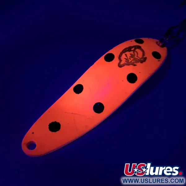 Dardevle Cop-E-Cat 7300 UV Cuillère, Rouge/Noir/Nickel, 10g, UV, #6436