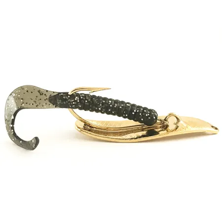 Mepps Timber Doodle 1 Cuillère, Or/Noir, 12g, Anti-herbe, #6441