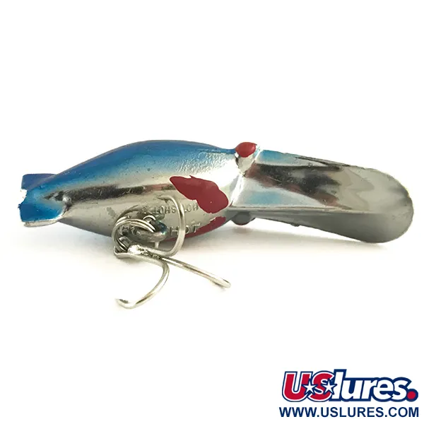 Luhr Jensen Hot Shot 3 Poisson Nageur, Argent/Bleu, 5.5g, #6443