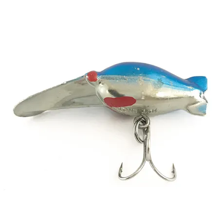 Luhr Jensen Hot Shot 3 Poisson Nageur, Argent/Bleu, 5.5g, #6443