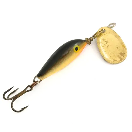 Blue Fox Vibrax Minnow Spin 1 Cuiller, Or, 4g, Corps Balsa, #6446