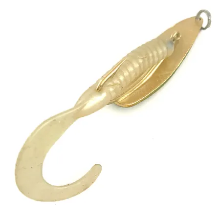 Mepps Timber Doodle 0 UV Cuillère, Frog/Gold UV, 8g, Anti-herbe, #6447