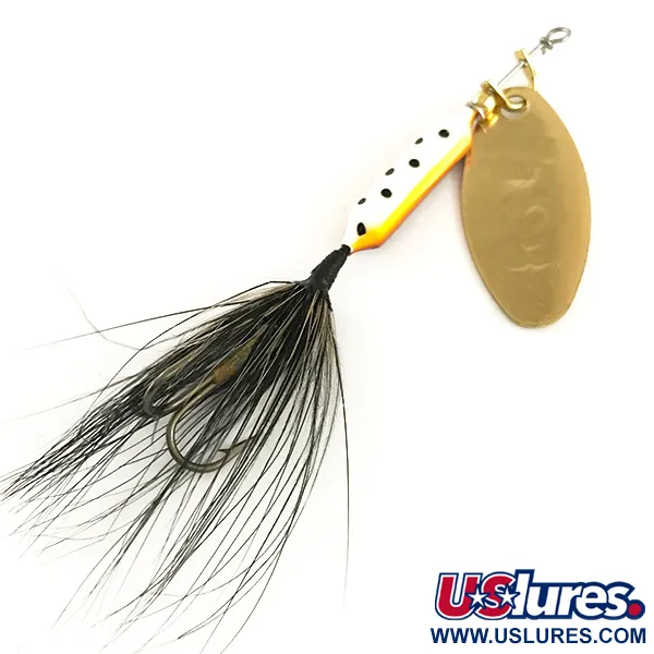 Cuiller Yakima Bait Worden’s Original Rooster Tail, Gold, 3.6g, #6454