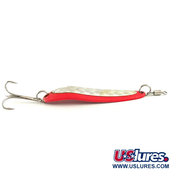 Luhr Jensen Krocodile Die #4 Cuillère, Rouge / Hologramme, 14g, #6468