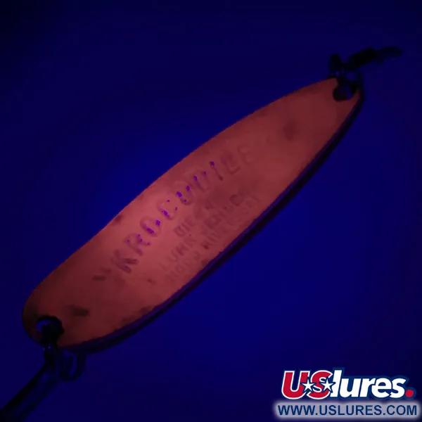 Luhr Jensen Krocodile Die #4 Cuillère, Rouge / Hologramme, 14g, #6468