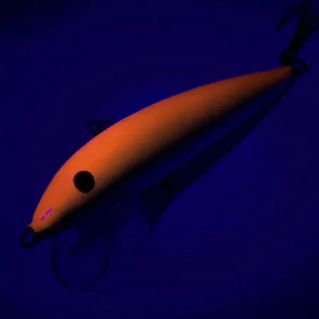 Rapala Countdown UV poisson nageur coulant, Orange/Gold, 12g, UV, #6471