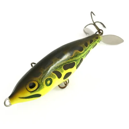 RAPALA Skitter Prop Propbait, Lime Frog, 8g, Bois de balsa, #6480