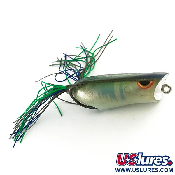 SPRO Dean Rojas Bronzeye Frog Popper, Misty Shad, 14g, anti-herbe, #6485