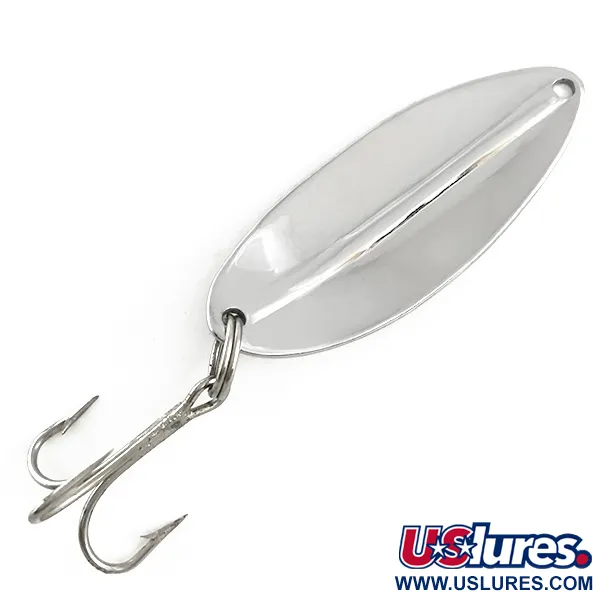 Cuillère TODDCO Main liner, Nickel / Bleu, 12,5g, Vintage, #6493