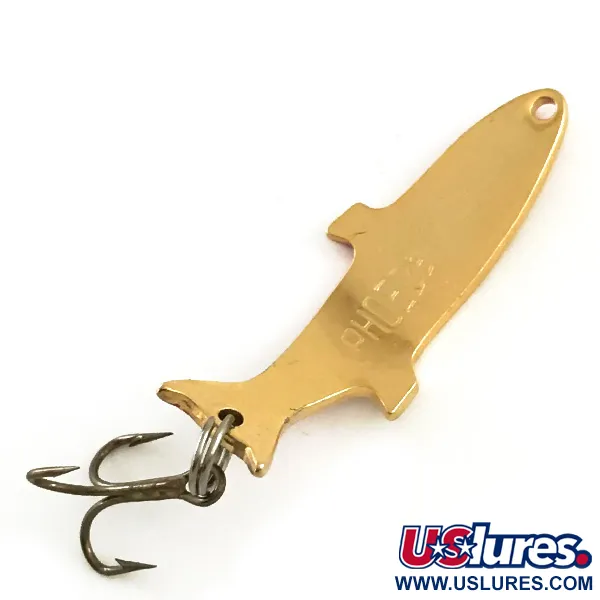 Acme Phoebe Cuiller ondulante, Or / Rouge, 2.5g, Motif écailles, #6496