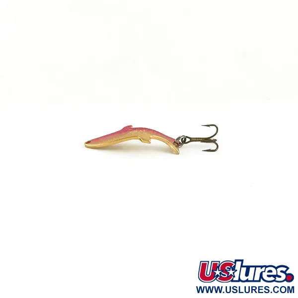 Acme Phoebe Cuiller ondulante, Or / Rouge, 2.5g, Motif écailles, #6496