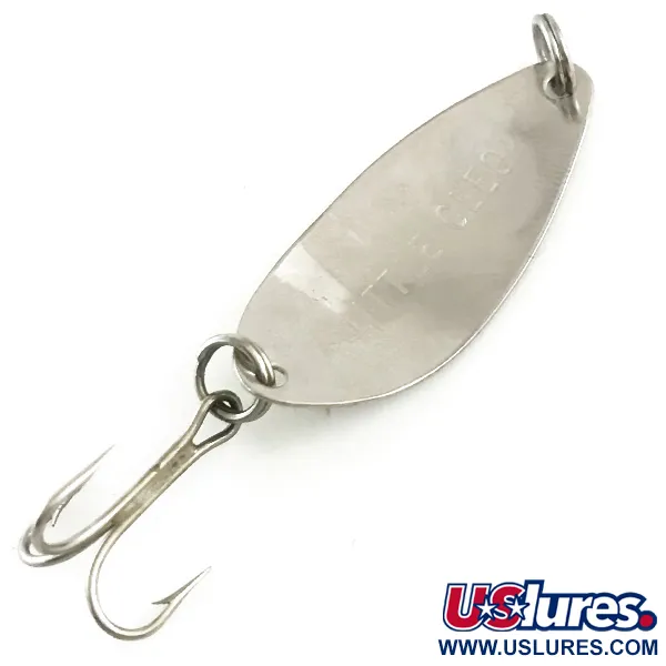 Cuillère Little Cleo UV, Nickel / Vert, 1.8g, Éclat UV, #6499