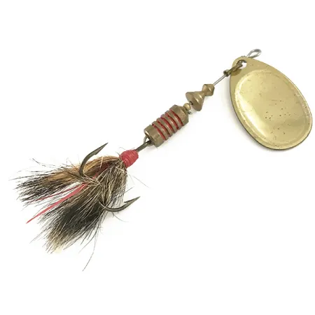 Mepps Aglia 3 Cuiller, Or, 7,3g, Queue d'écureuil, #6510