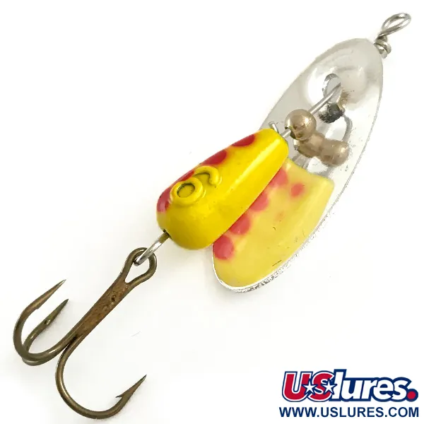 Panther Martin 6 Cuillère, Argent/Rouge/Jaune, 6g, Axe direct, #6512