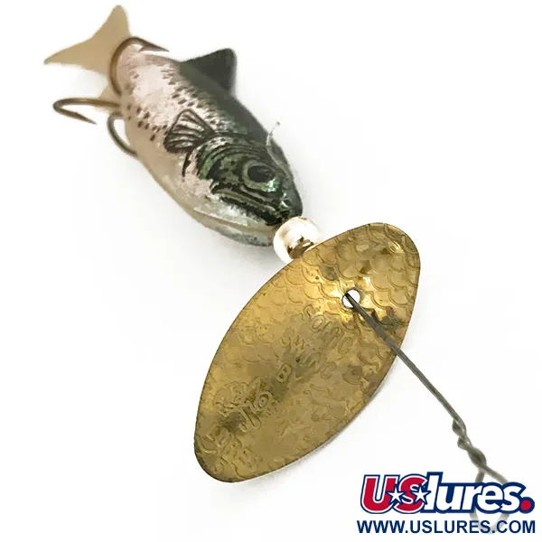 Renosky Sonic Swing Minnow Cuiller, Laiton/Truite, 6g, #6515