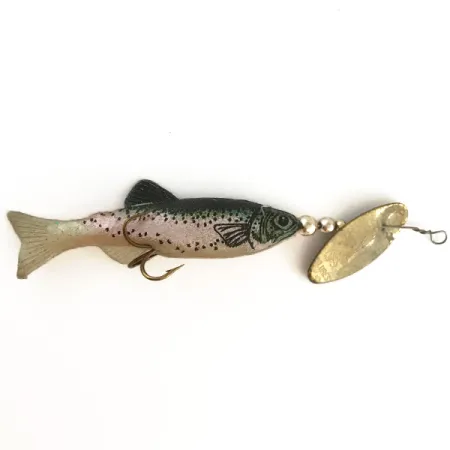 Renosky Sonic Swing Minnow Cuiller, Laiton/Truite, 6g, #6515