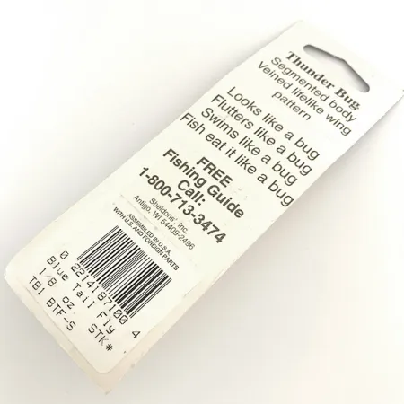 Mepps Thunder Bug Cuillère, Or / Bleu, 4g, Ailes Nervurées, #6535