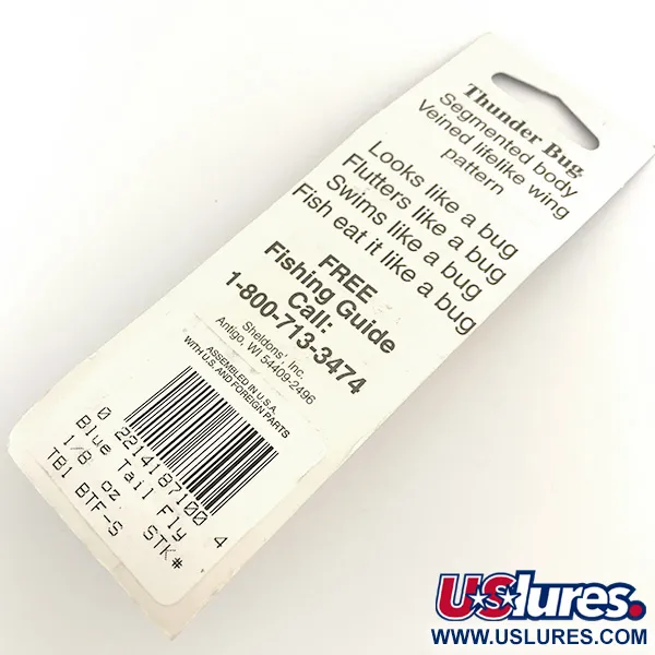 Mepps Thunder Bug Cuillère, Or / Bleu, 4g, Ailes Nervurées, #6535