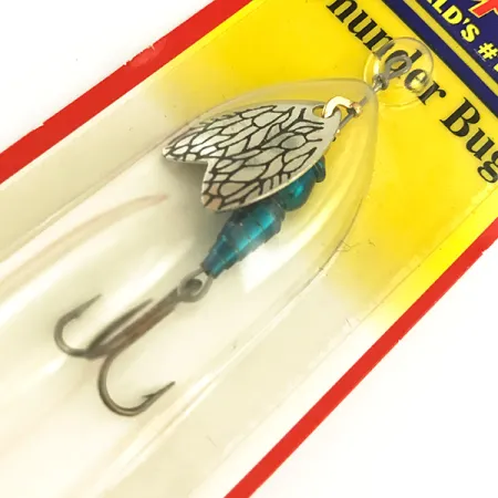 Mepps Thunder Bug Cuillère, Or / Bleu, 4g, Ailes Nervurées, #6535