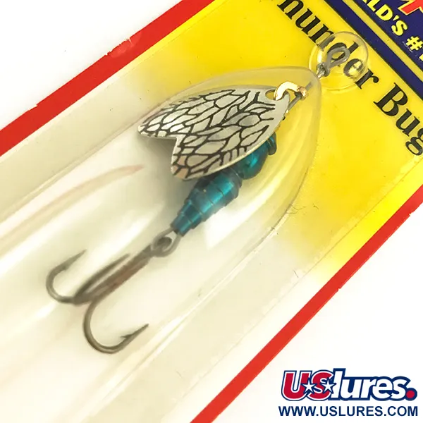 Mepps Thunder Bug Cuillère, Or / Bleu, 4g, Ailes Nervurées, #6535