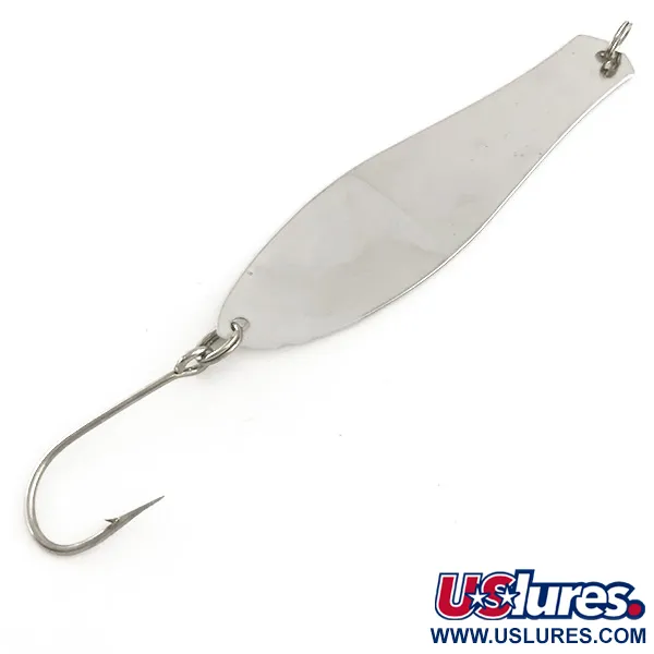 Prescott Spinner Thin Doctor 175 Cuillère de traîne, Nickel/Rouge, #6541