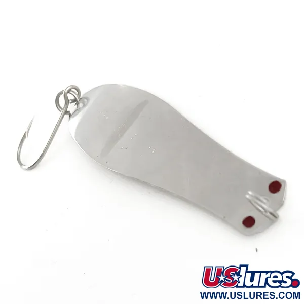 Prescott Spinner Thin Doctor 175 Cuillère de traîne, Nickel/Rouge, #6541