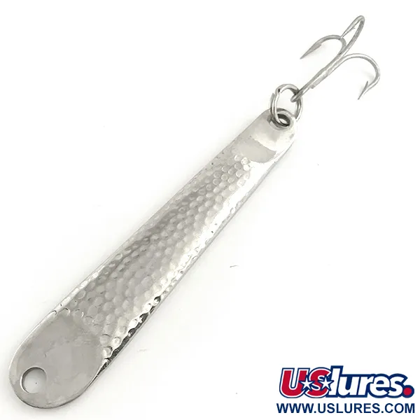 Hopkins No=Eql hammerd Cuillère, Nickel martelé, 60g, #6551