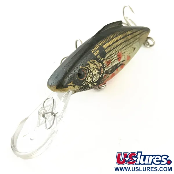 Bill Lewis Divin' Mag Trap Rat-L-Trap Floater, Naturel, 11g, Plongeant, #6569