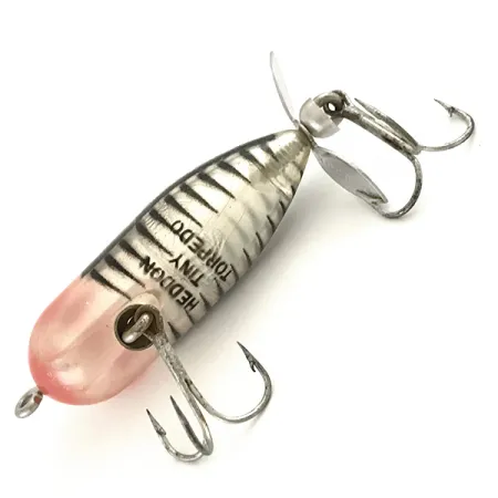 Heddon Tiny Torpedo Leurre de Surface, Red Head, 7g, Hélice, #6572