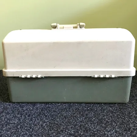 Boîte Plano 8600 Vintage, Blanc/Gris, 6 Plateaux, #6574