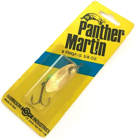 Panther Martin 9 Cuillère, Or, 10.6g, Palette In-Line, #9 PMGF-G