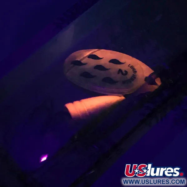 Luhr Jensen Fire Max Miracle 2 UV Cuiller, Orange, 7g, Appât, #6580