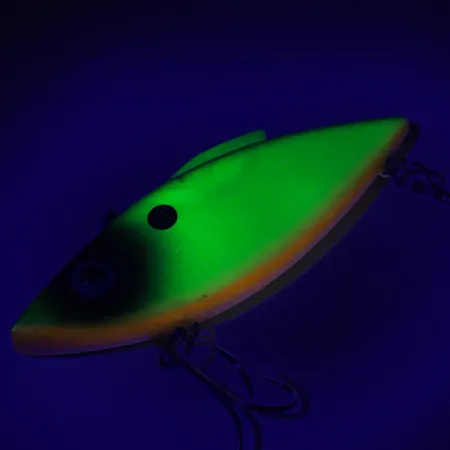 Bill Lewis Rat-L-Trap UV Lipless, Jaune/Orange/Noir, 14g, Finition UV, #6587