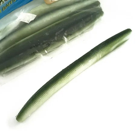 Gary Yamamoto Fat Senko Leurre souple, Green Watermelon, 10.5cm, #6592