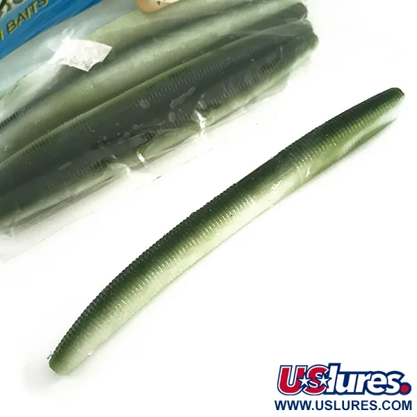 Gary Yamamoto Fat Senko Leurre souple, Green Watermelon, 10.5cm, #6592
