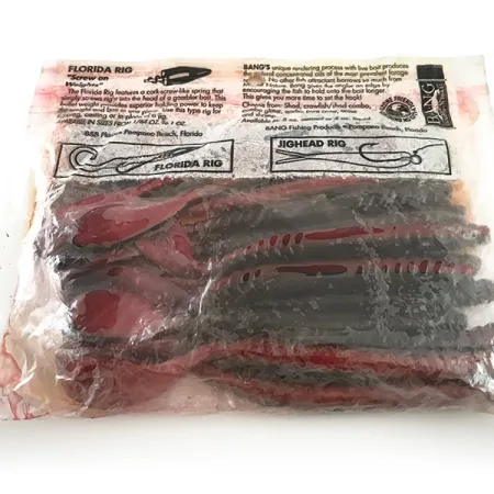 Gambler P. Tail Leurre Souple, Rouge Foncé, 12.7cm, B.A.N.G., #6593