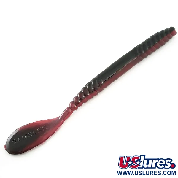 Gambler P. Tail Leurre Souple, Rouge Foncé, 12.7cm, B.A.N.G., #6593