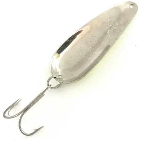 Blue Fox Aqua Spoon Cuillère, Five of Diamond, 14g, Glow, #6612