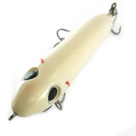 Heddon Super Spook Leurre de Surface, Blanc, 25g, 3 Triples, #6618