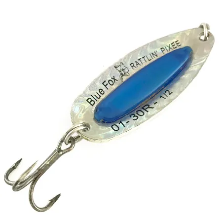 Blue Fox Rattlin Pixee Cuillère, Rainbow Trout, 14g, Insert Bruiteur, #6628
