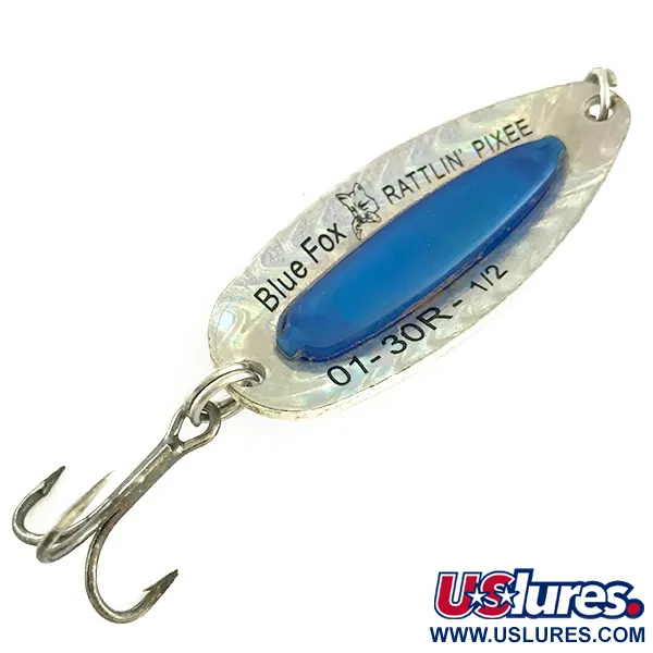 Blue Fox Rattlin Pixee Cuillère, Rainbow Trout, 14g, Insert Bruiteur, #6628