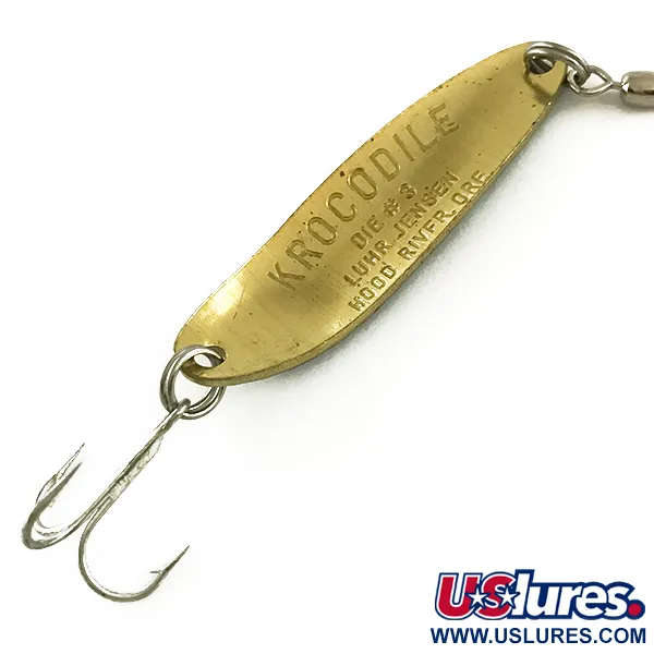 Luhr Jensen Krocodile Die #3 UV Cuillère, Fire Tiger, 10g, #6631